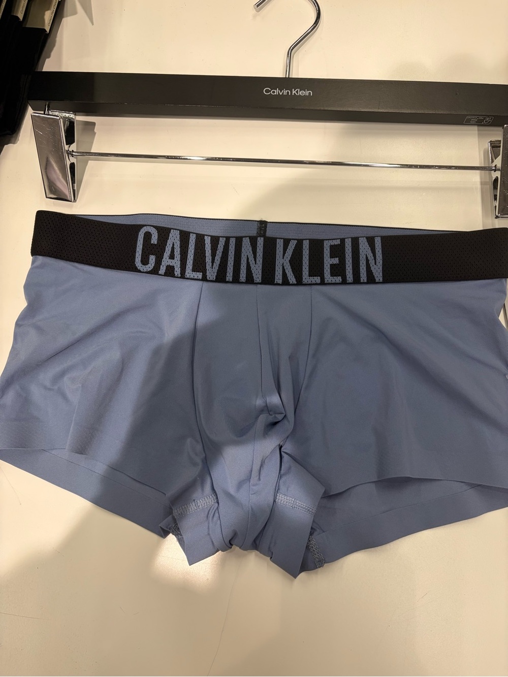 Calvin Klein intense power motion  low rise  Trunk - blue - large logo